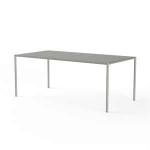 Table de Salle à Manger NINE Sine 189 x 94,5 cm Gris