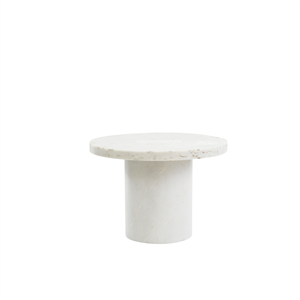 Table D'appoint/table Basse Frama Sintra , Grand , en Marbre Blanc