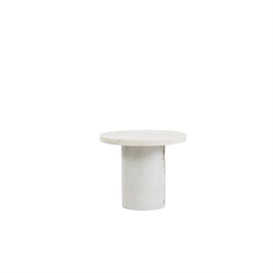 Petite Table D'appoint/table Petit Frama Sintra en Marbre Blanc