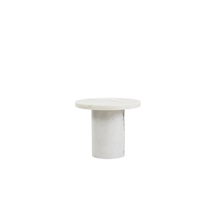 Petite Table D'appoint/table Petit Frama Sintra en Marbre Blanc