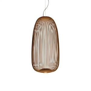Suspension Foscarini Spokes 1 avec LED Cuivre