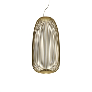 Suspension Foscarini Spokes 1 avec LED Or