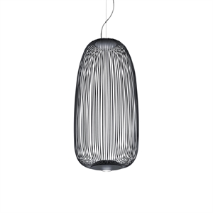 Suspension Foscarini Spokes 1 avec LED Gris