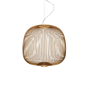 Suspension Foscarini Spokes 2 Midi avec LED Cuivre