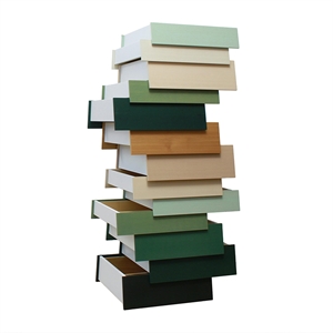 Commode à 13 Tiroirs Established & Sons Stack Sage