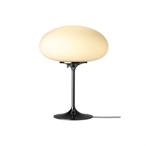 GUBI Stemlite Lampe de Table avec Variateur de Lumière Petit Noir Chrome