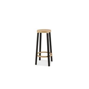 Tabouret de Bar Step H75 EstabliHed & Sons Bleu/ Noir