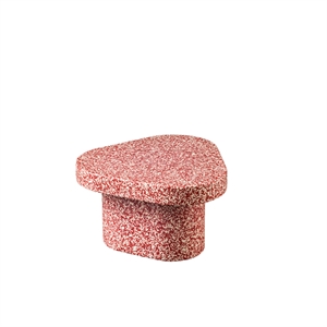 Miniforms Superpop Table d'appoint Ø55 Tavolino Basso/Super Rouge