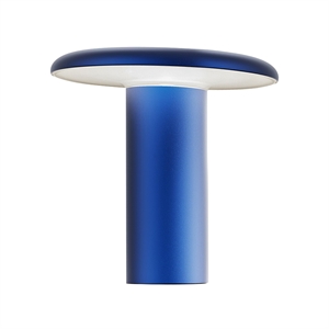 Artemide Takku Lampe Portable Anodisée Bleu