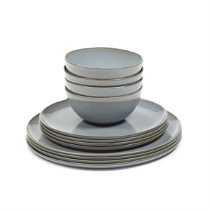 Serax Terres De Rêves Coffret de Démarrage Lot de 12 Bleu Fumé