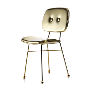 Moooi The Golden Chair Chaise de Table à Manger Or