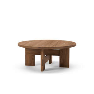 Thorup Copenhagen Table Basse Mio en Chêne Massif Teinté