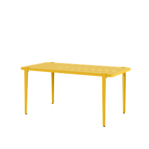 TipToe Midi Table D'extérieur 160 x 80 cm Jaune Soleil