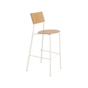 Tabouret de Bar TipToe SSD 75 cm Chêne/Blanc Crème
