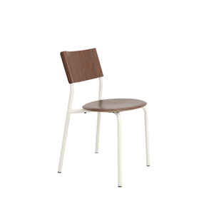 Chaise de Salle à Manger TipToe SSD, Noyer/blanc Crème