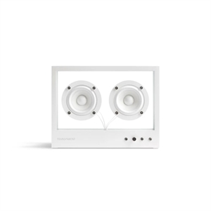 Enceinte Transparent Petit Blanc