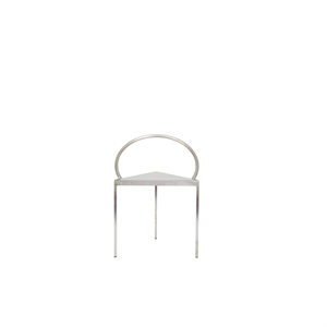 Chaise de Salle à Manger Frama Triangolo en Acier Inoxydable