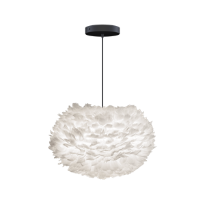 Suspension Umage Eos avec Rosette, taille moyenne, Noir