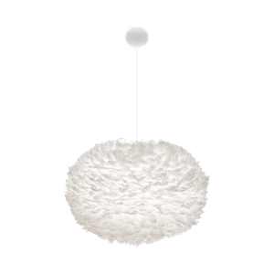 Umage Eos Suspension XL Blanc avec Cannonball Rosette En Blanc