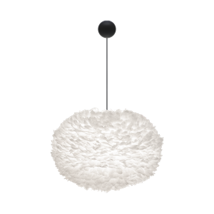 Umage Eos Suspension XL Blanc avec Cannonball Rosette En Noir
