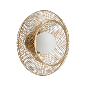 Plafonnier Umage Faraday Up Medium en Laiton Brossé