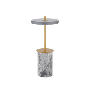 Lampe portable Umage Asteria Move Mini en marbre Gris/Laiton