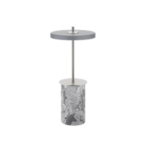 Lampe portable Umage Asteria Move Mini en marbre Gris /acier
