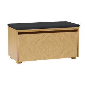 Armoire Grillagée Umage Hideaway avec Porte et Étagère Chêne/Ombre