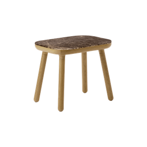 Umage Paff Table d'Appoint Haute Chêne/Emperador