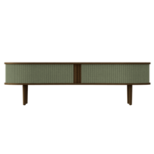 Banc TV Umage Audacious Chêne foncé/Morning Meadows