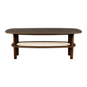 Table Basse Rectangulaire Élégante Umage Together en Chêne Foncé