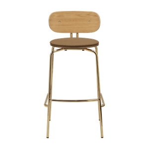 Tabouret de Bar Umage Curious Brun Sucre/ Laiton