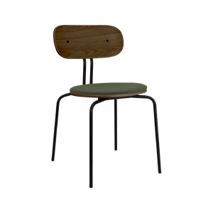 Chaise de Salle à Manger Umage Curious Chêne Fumé/ Noir/Vert Course
