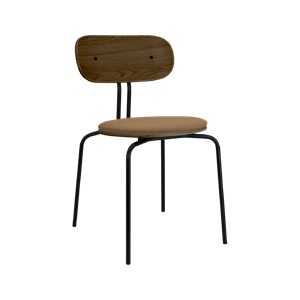 Chaise de salle à manger Umage Curious Chêne fumé/ Noir/Caramel