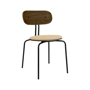 Chaise de salle à manger Umage Curious Chêne fumé/ Noir/Été brillant