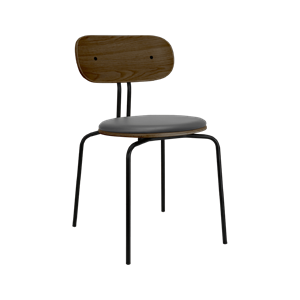 Chaise de salle à manger Umage Curious Chêne fumé/ Noir/Anthracite