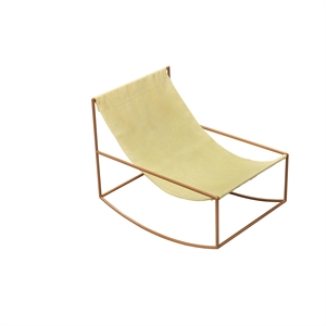 Valerie Objects Rocking Chair Moutarde/Jaune