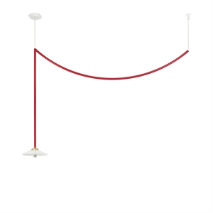 Valerie Objects Ceiling Lamp N°4 Plafonnier Rouge
