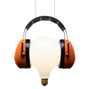 Ingo Maurer Chut ! Suspension Arancio