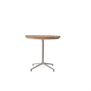 Table de Café D'extérieur Vipp 717 Gris Clair/ Aluminium