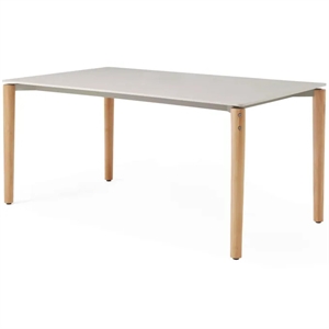 Vipp718 Table à Manger en Plein Air 157 cm Céramique/Chêne