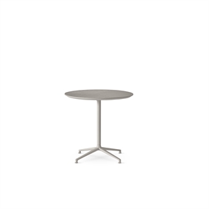 Table de café d'extérieur Vipp 717 Gris clair/ Aluminium