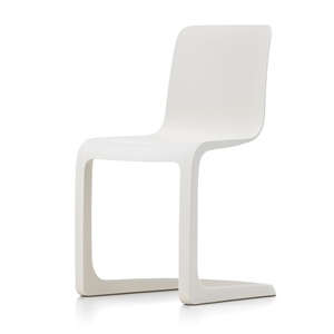 Vitra EVO-C Chaise de Table à Manger Ivoire