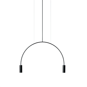 Estiluz Volta Suspension Noir 2 Sources Lumineuses