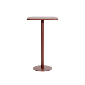 Petite Friture WEEK-END Table de Café Haute Brun Rouge