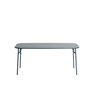 Petite Friture Table Rectangulaire WEEK-END 85x180 Gris Bleu