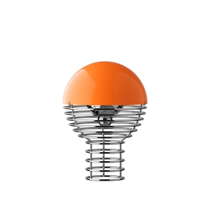 Lampe Portable Verner Panton Wire Orange