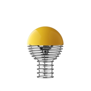 Lampe Portable Verner Panton Wire Jaune