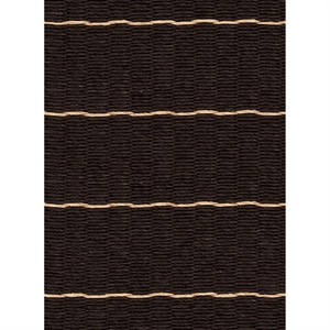 Tapis Ligne Woodnotes 170x240 Fil de Papier/ Noir Naturel