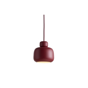 Suspension en Pierre Woud Rouge Foncé